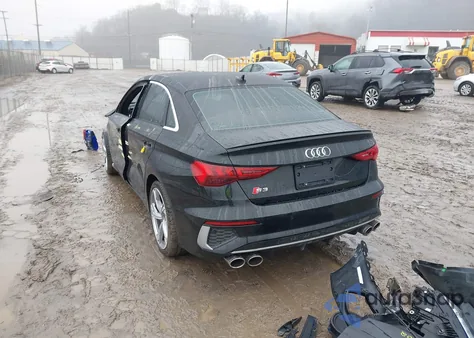 2023 Audi S3 Premium Plus Tfsi Quattro S Tronic z USA, uszkodzony, nr VIN WAUH3DGYXPA044179